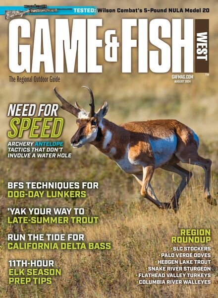 Game & Fish West – August 2024 Cover