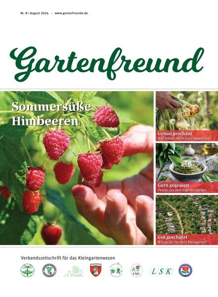 Gartenfreund – August 2024 Cover