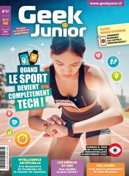 Geek Junior – Juillet-Aout 2024 Cover