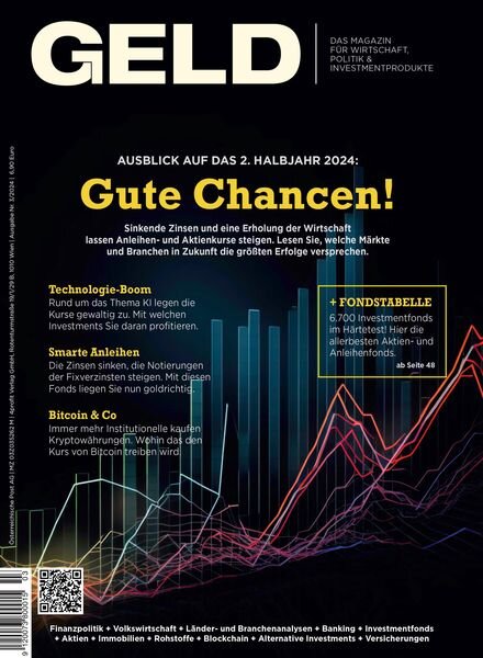 GELD-Magazin – Juli 2024 Cover