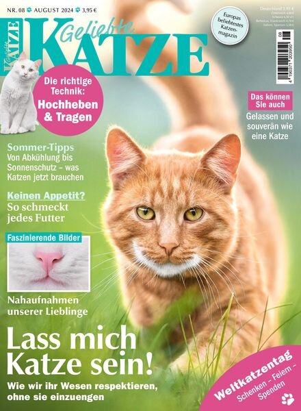 Geliebte Katze – August 2024 Cover
