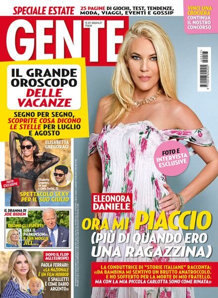 Gente Italia – 13 Luglio 2024 Cover