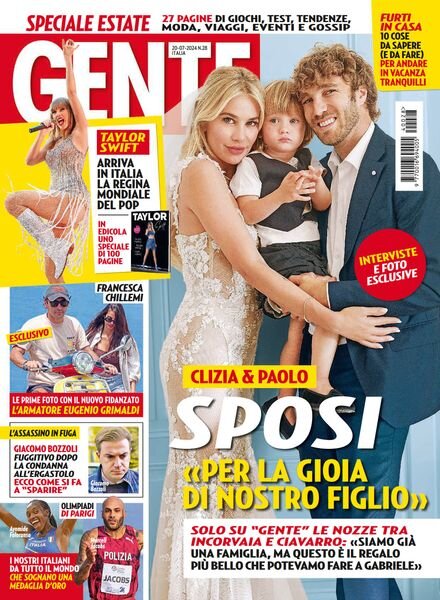 Gente Italia – 20 Luglio 2024 Cover