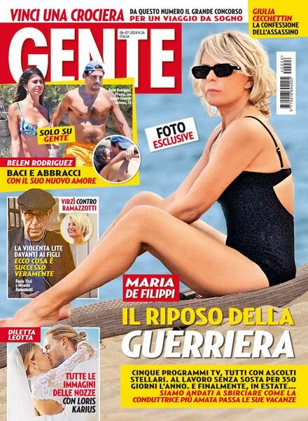 Gente Italia – 6 Luglio 2024 Cover