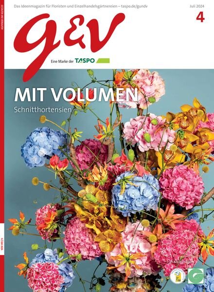 Gestalten und Verkaufen – Juli 2024 Cover