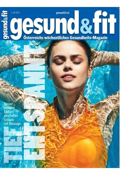 Gesund & Fit – 1 Juli 2024 Cover