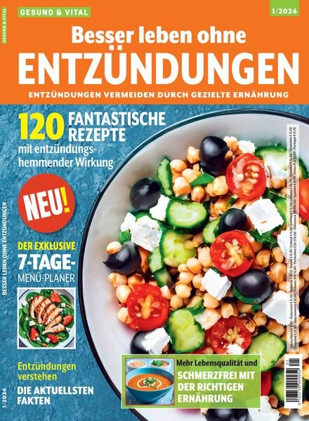 Gesund und Vital – August 2024 Cover