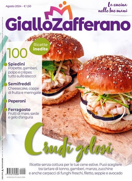 Giallo Zafferano – Agosto 2024 Cover