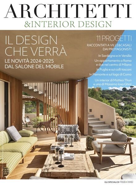 Gli Speciali di Ville & Casali – Architetti & Interior Design 2024 Cover