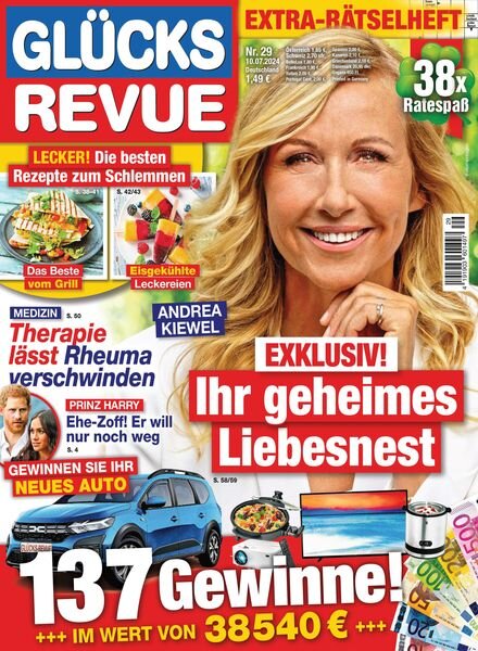 Glucks Revue – 9 Juli 2024 Cover