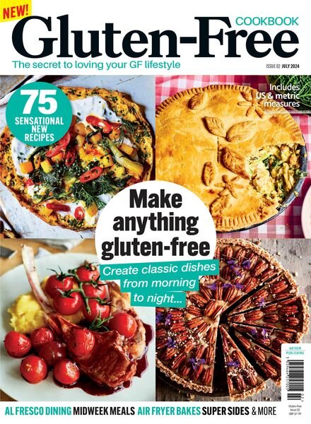 Gluten-Free Cookbook – Issue 2 – July 2024 Cover