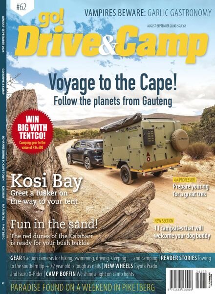Go! Drive & Camp – August-September 2024 Cover