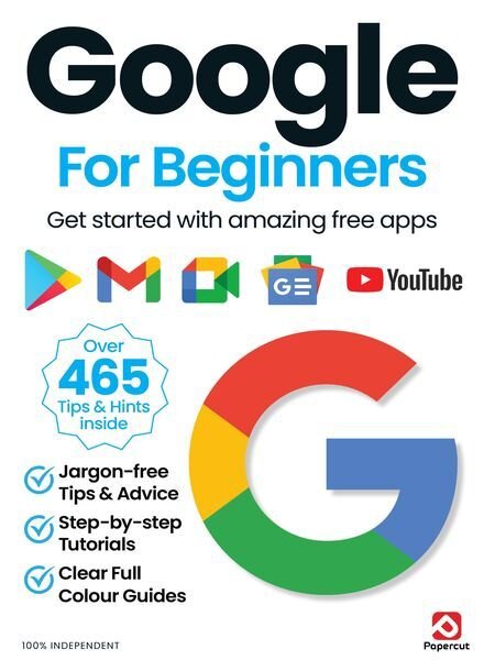 Google For Beginners – July 2024 Cover