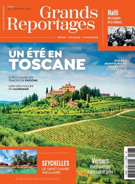 Grands Reportages – Juillet-Aout-Septembre 2024 Cover