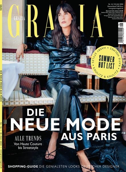 Grazia Germany – 18 Juli 2024 Cover