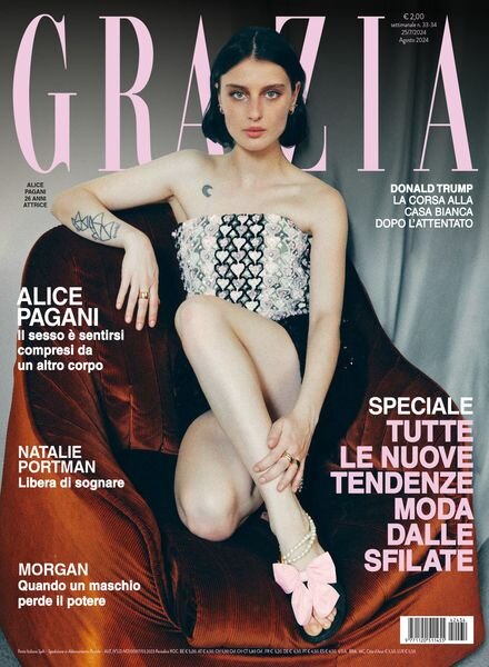 Grazia Italia – 25 Luglio 2024 Cover