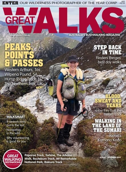 Great Walks – August-September 2024 Cover