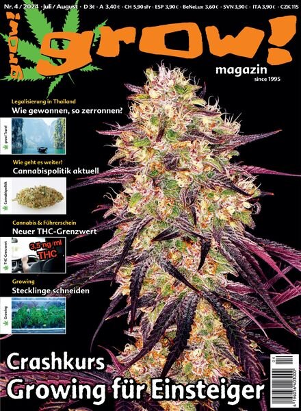 grow! Magazin – Juli-August 2024 Cover