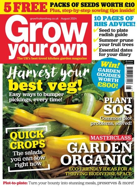 Grow Your Own – August 2024 Cover