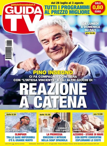 GuidaTV – 23 Luglio 2024 Cover