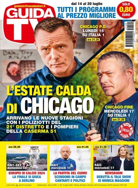 GuidaTV – 9 Luglio 2024 Cover