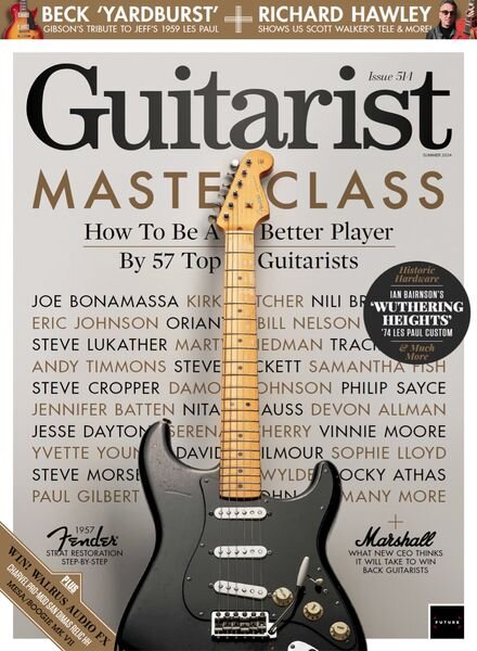 Guitarist – Summer 2024 Cover