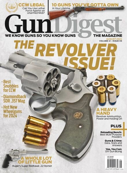 Gun Digest – August 2024 Cover
