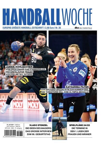 Handballwoche – 23 Juli 2024 Cover