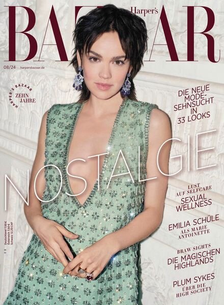 Harper’s Bazaar Germany – August 2024 Cover