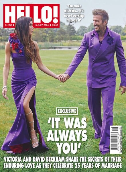 Hello! Magazine UK – Issue 1848 – 15 July 2024 Cover
