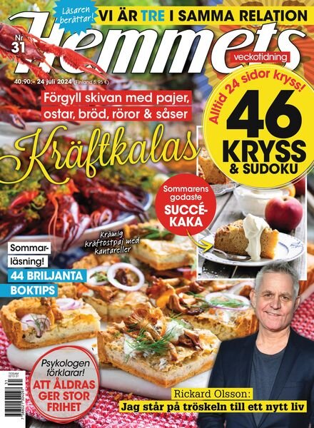 Hemmets Veckotidning – 24 Juli 2024 Cover