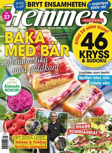 Hemmets Veckotidning – 26 Juni 2024 Cover