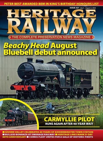 Heritage Railway – Issue 321 – July 5 2024 Cover