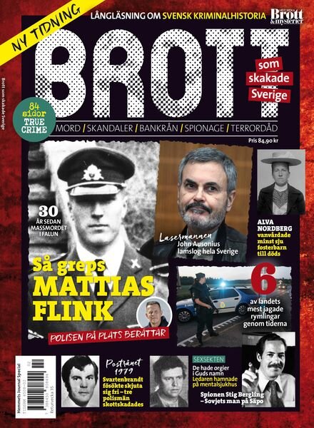 Historiska Brott & Mysterier – 26 Juni 2024 Cover