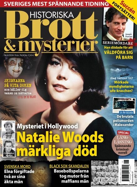 Historiska Brott & Mysterier – Juli 2024 Cover