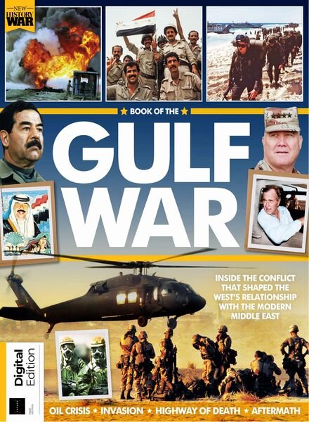 History of War – Book of the Gulf War – 1st Edition – 27 June 2024 Cover