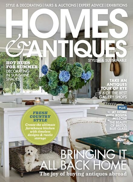 Homes & Antiques – August 2024 Cover