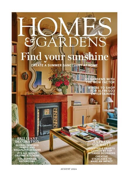 Homes & Gardens UK – August 2024 Cover