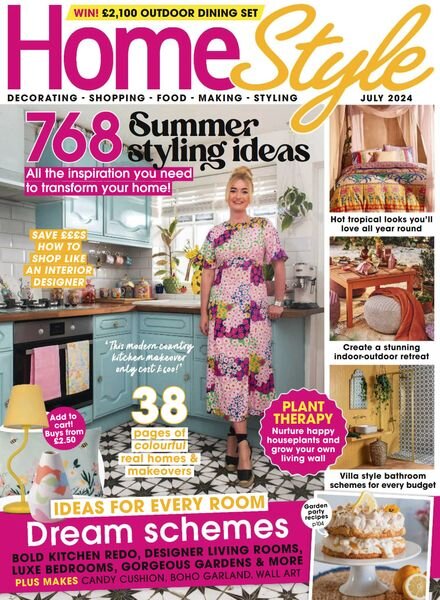 HomeStyle UK – July 2024 Cover