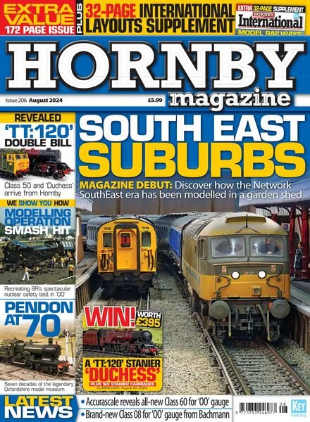 Hornby Magazine – Issue 206 – August 2024 Cover