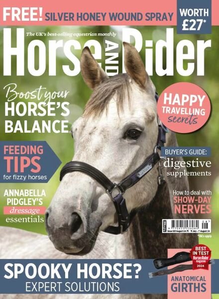 Horse & Rider UK – Issue 661 – August 2024 Cover