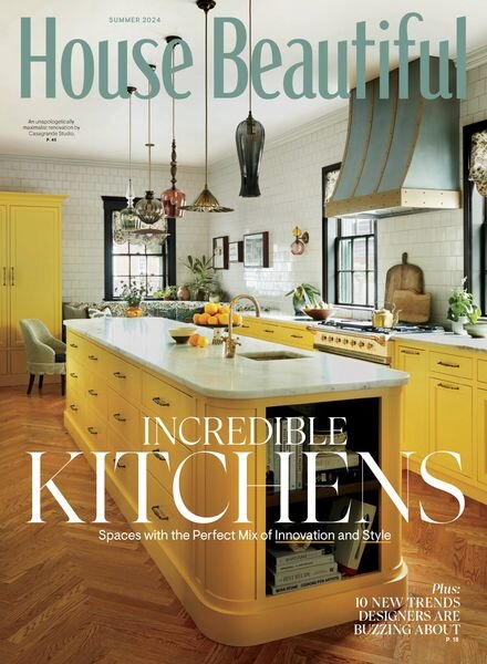 House Beautiful USA – July-August 2024 Cover