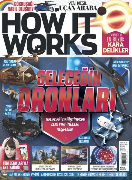 How It Works Turkiye – Temmuz 2024 Cover