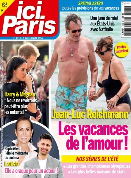 Ici Paris – 3 Juillet 2024 Cover