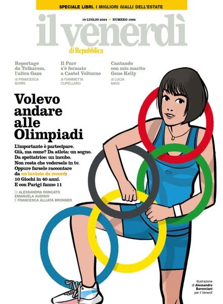 Il Venerdi di Repubblica – 19 Luglio 2024 Cover