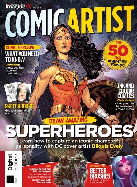 ImagineFX Presents – Comic Artist – 12th Edition – 25 July 2024 Cover