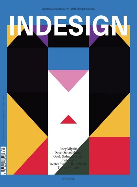 INDESIGN Magazine – Issue 66 – Care 2016 Cover