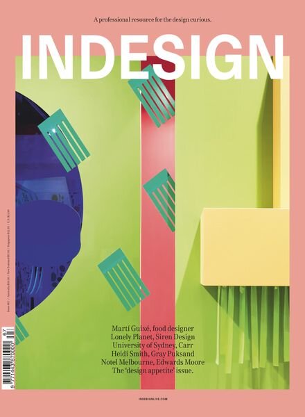 INDESIGN Magazine – Issue 67 – Design Appetite 2016 Cover