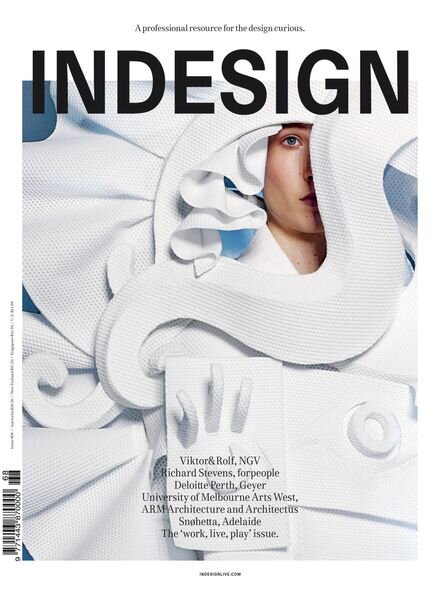 INDESIGN Magazine – Issue 68 – Work-Live-Play 2017 Cover