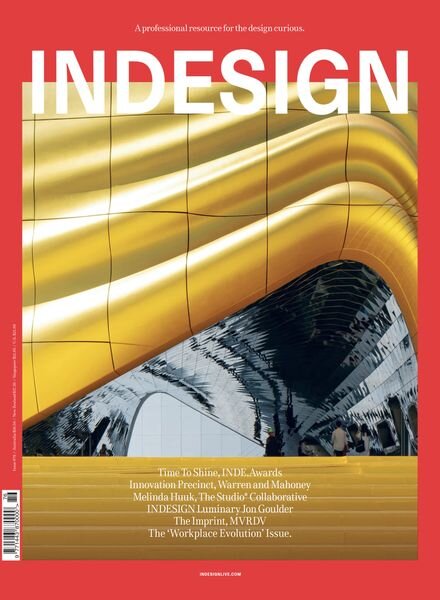 INDESIGN Magazine – Issue 76 – Workplace 2019 Cover